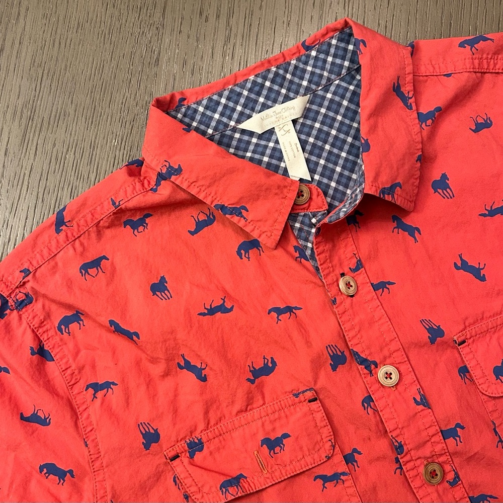 Matilda Jane All Over Print Horses Western Shirt Women’s Button Up